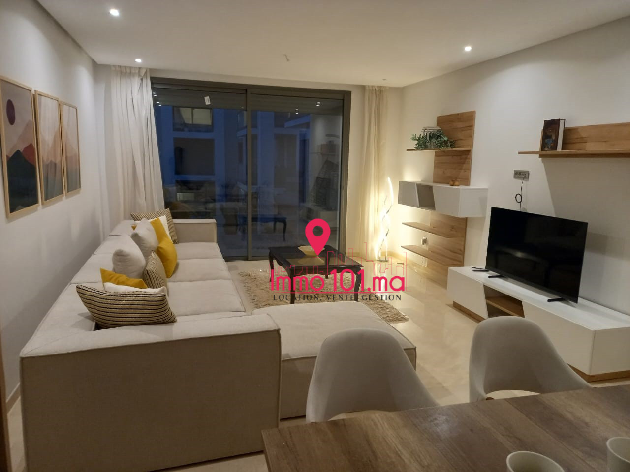 Location appartement meublé à l’Orangeraie - Souissi ZLLAM2355